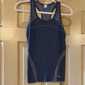 GAP Blue Fitted Tank Top